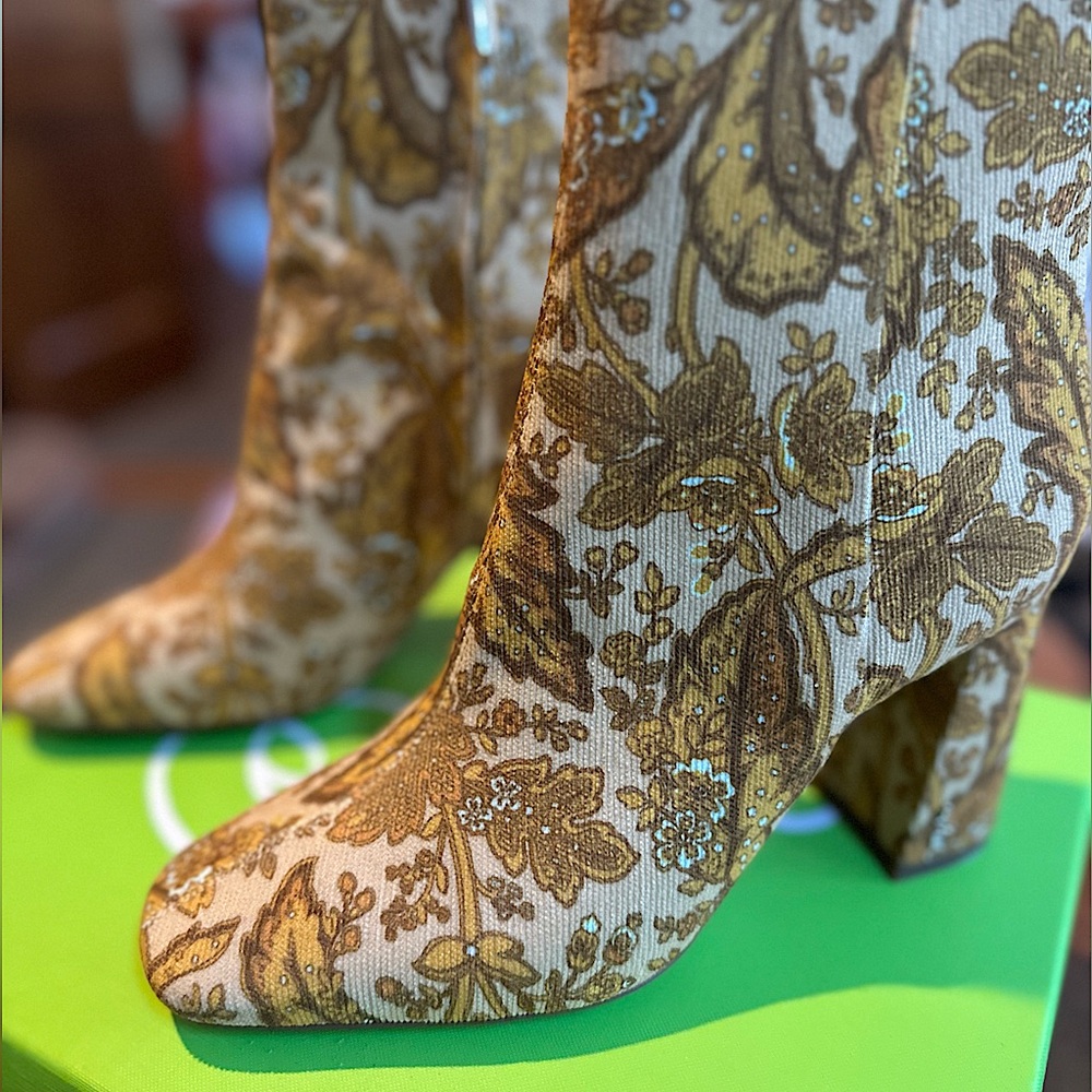 Sam Edelman Codie Paisley Boots NEW IN BOX